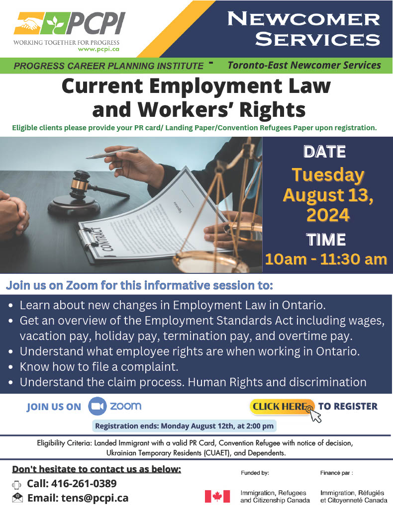 Current employment law flyer