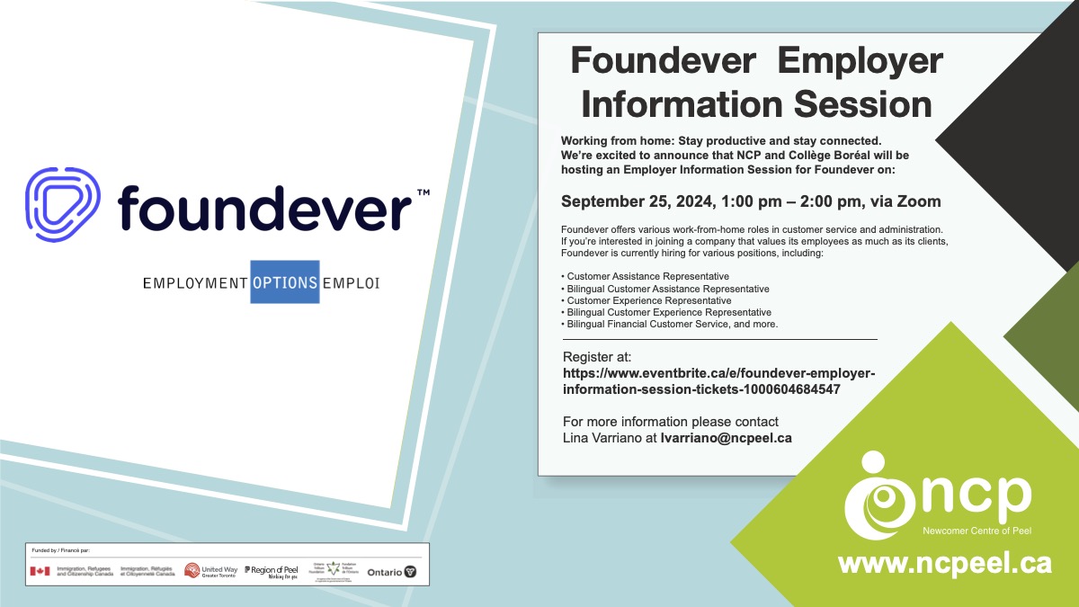 Foundever virtual session flyer 