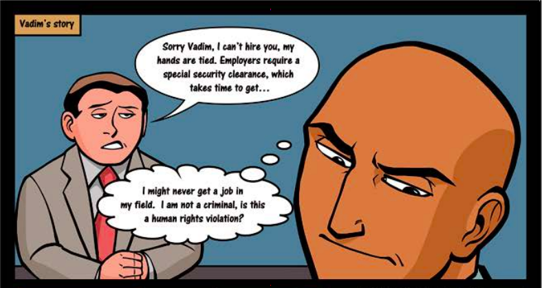 Newcomers Facing Labour Struggles Comic