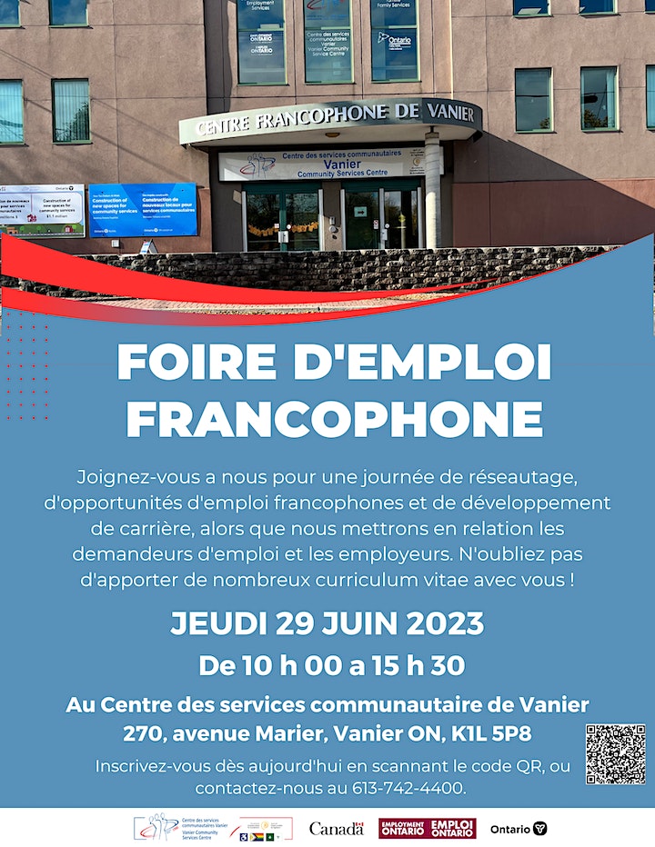 Foire d'emploi francophone à Ottawa